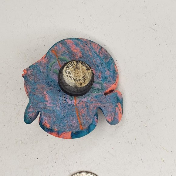 Clay Critters San Antonio Texas Fish Magnet Fridge Kitchen - Picture 2 of 4